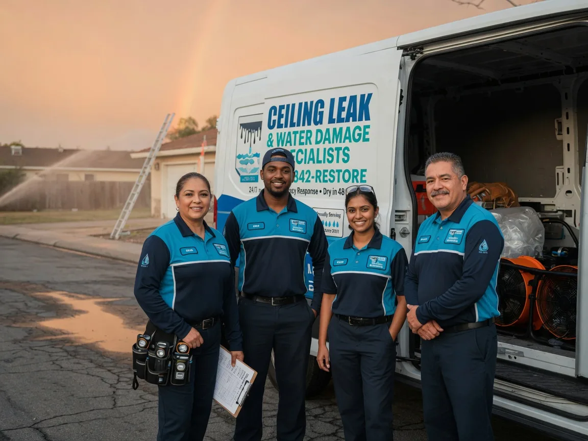 Ceiling Leak Cleanup company in Orviston, PA