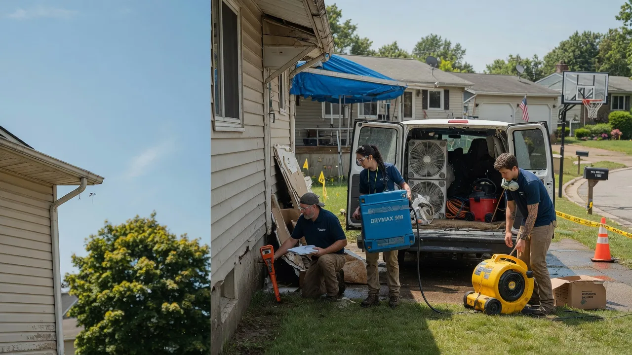 Ceiling Leak Cleanup in Orviston, PA near me